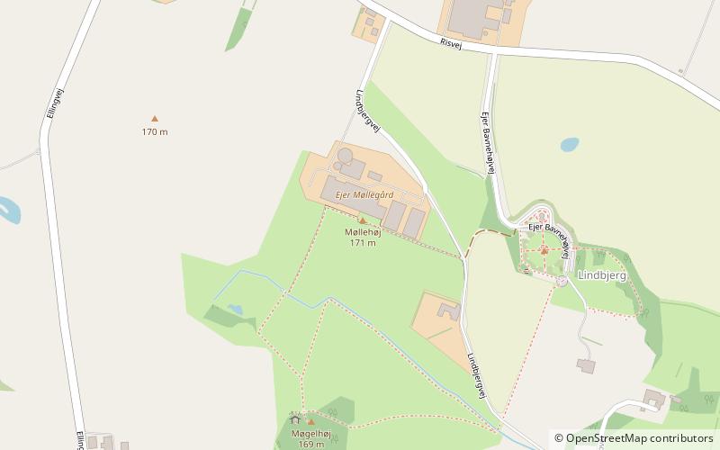 Møllehøj location map