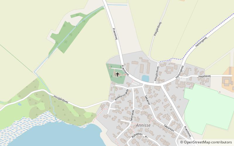 Annisse Kirke location map