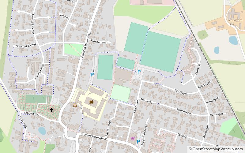 Gribskovhallen location map
