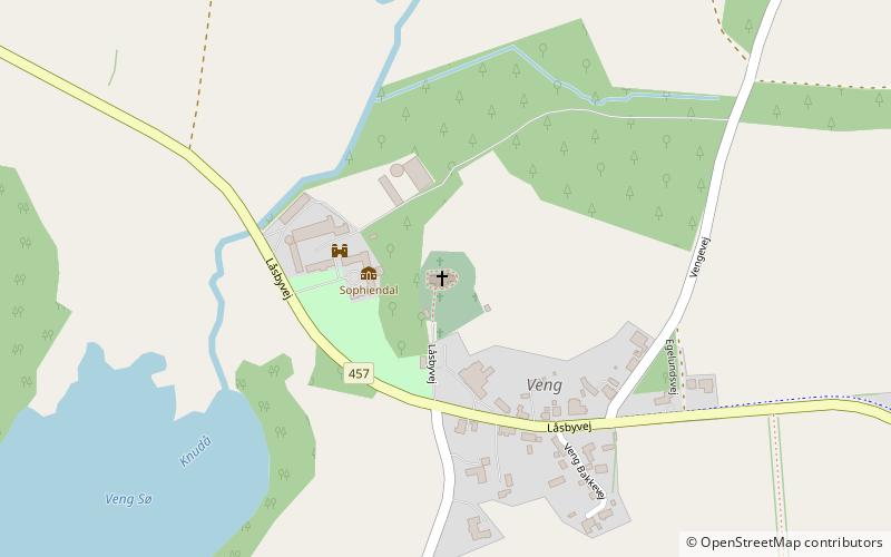 Veng Abbey location map