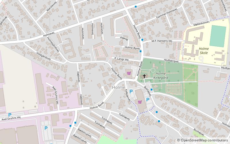 Holme location map