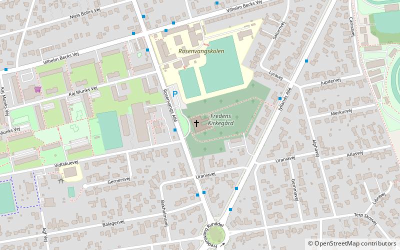 Fredenskirken location map