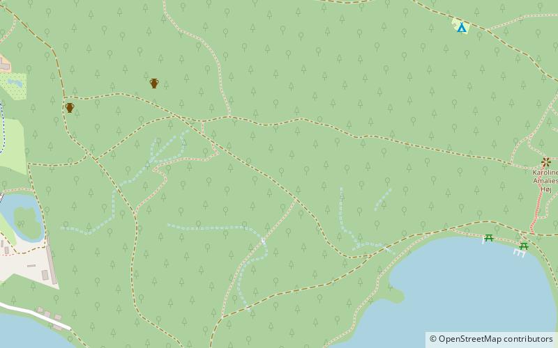 Silkeborg Forests location map