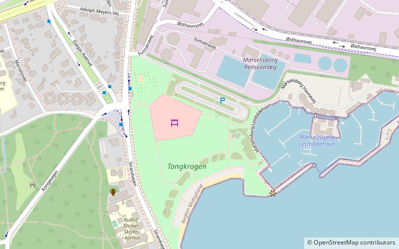 Tangkrogen location map