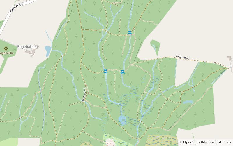 Lillering Forest location map