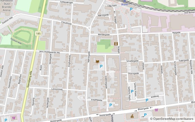 Gmina Ikast location map