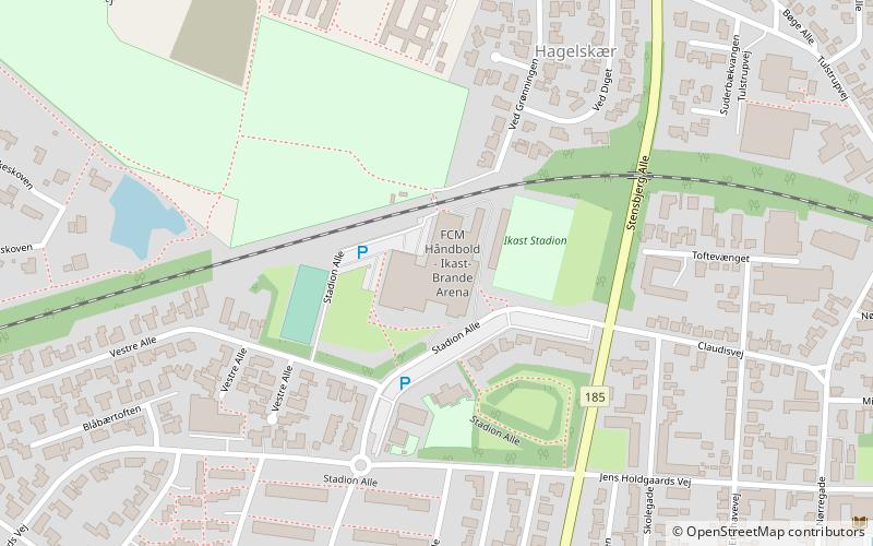 Ikast-Brande Arena location map
