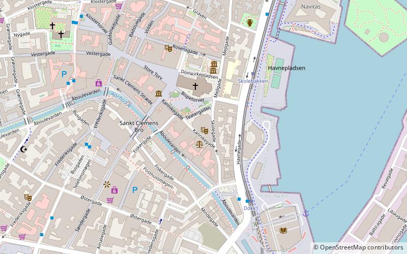 Aarhus Teater location map