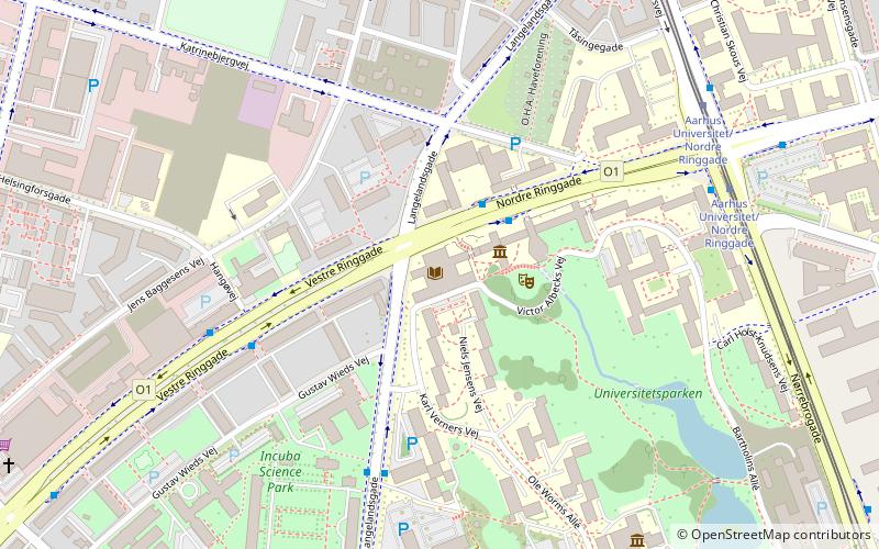 State and University Library location map