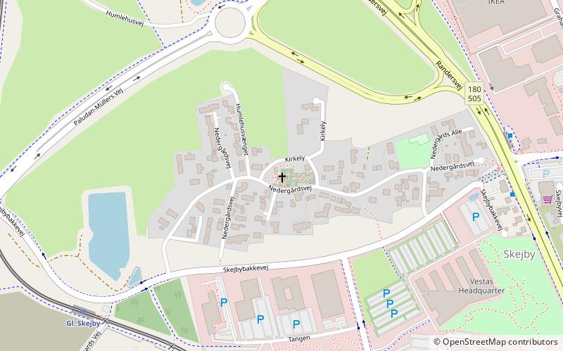 Skejby Church location map