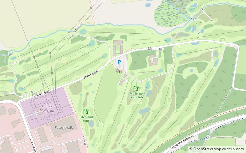 Mollerup Golf Club location map