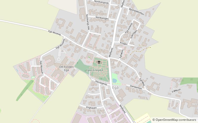 Egå Kirke location map