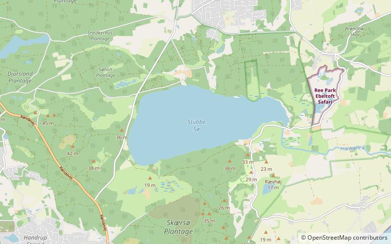 Lake Stubbe location map