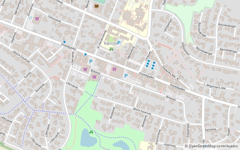 Rønde Kommune location map
