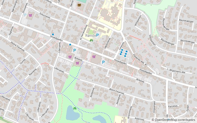 Gmina Rønde location map