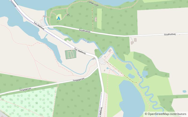 Kloster Tvis location map