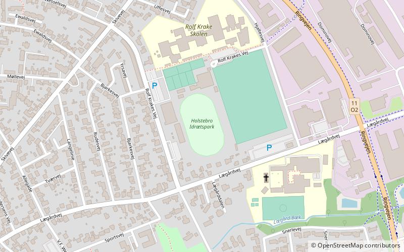 holstebro idraetspark location map