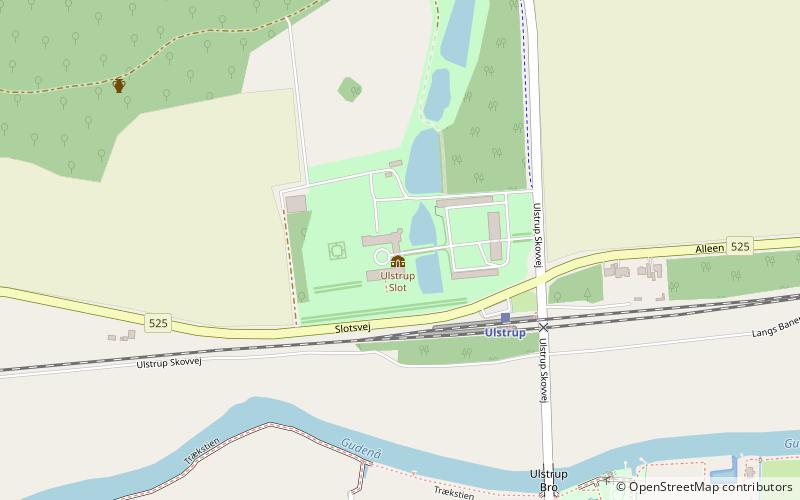 Ulstrup Castle location map