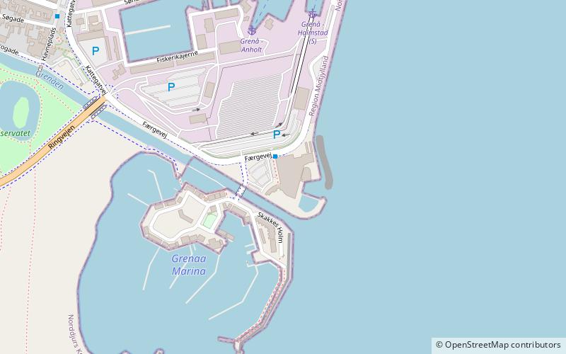 Kattegatcentret location map