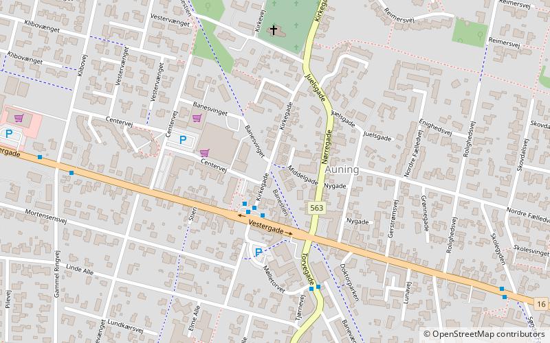 sonderhald kommune auning location map