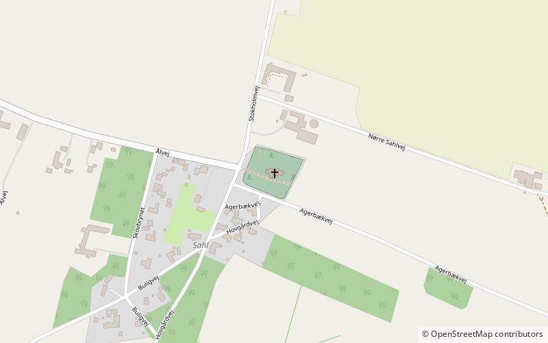 Sahl Kirke location map