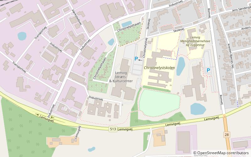 vestjysk bank arena lemvig location map