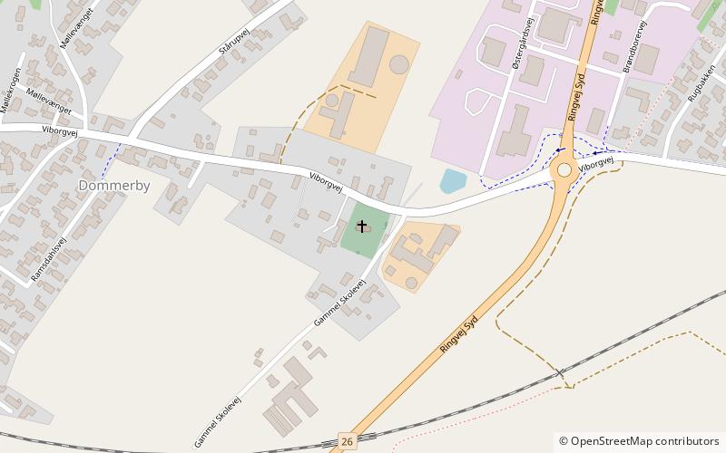 Dommerby Kirke location map