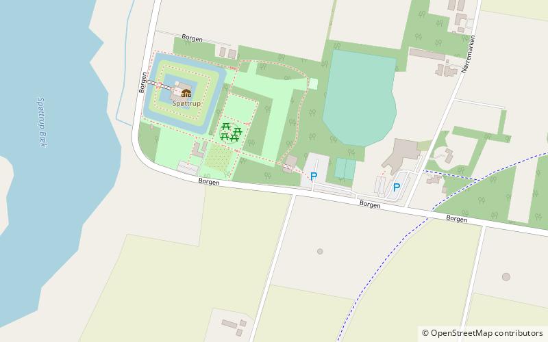 gmina spottrup location map