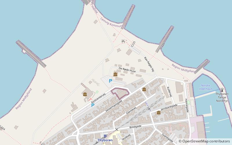 Sea War Museum Jutland location map