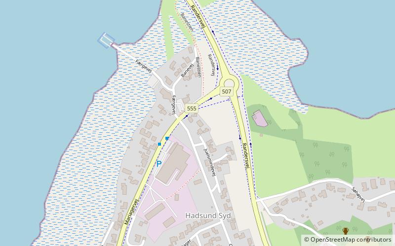 Hadsund Syd location map