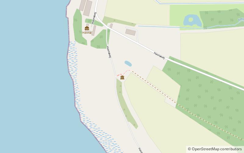 Havnø Mølle location map