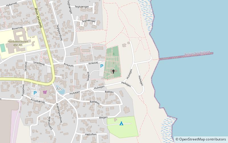 Als Kirke location map
