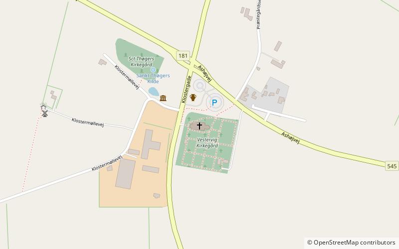 Vestervig Kirke location map