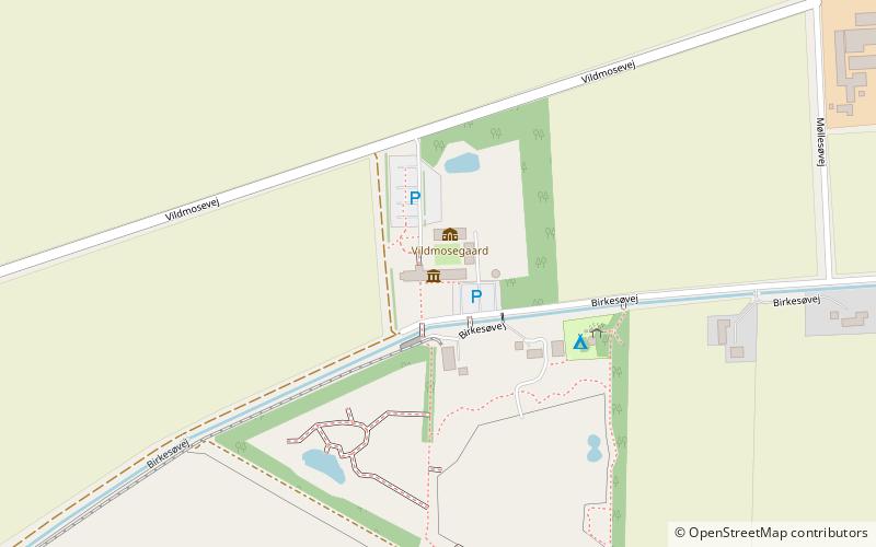 Lille Vildmosecentret location map