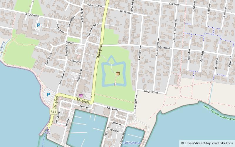 Hals Museum location map