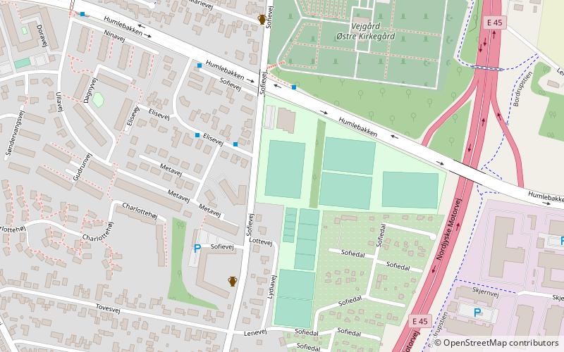 soffy road aalborg location map