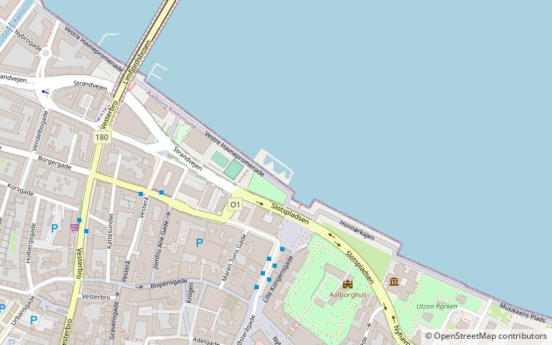 aalborg havnebad location map