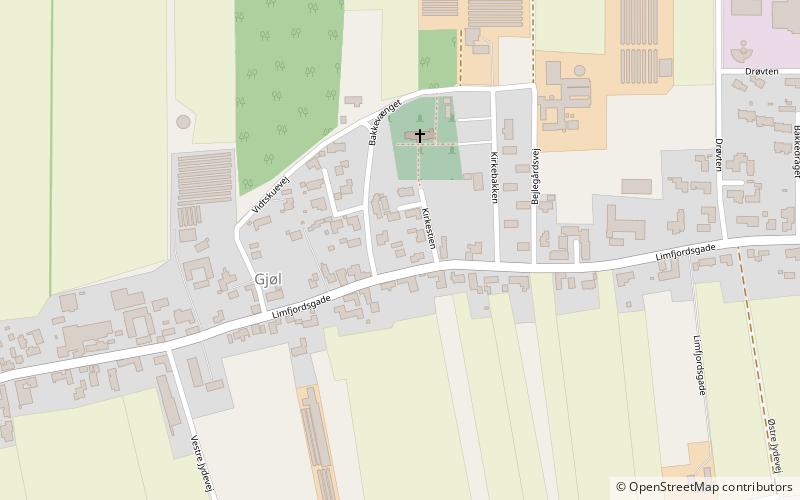 Gjøl location map