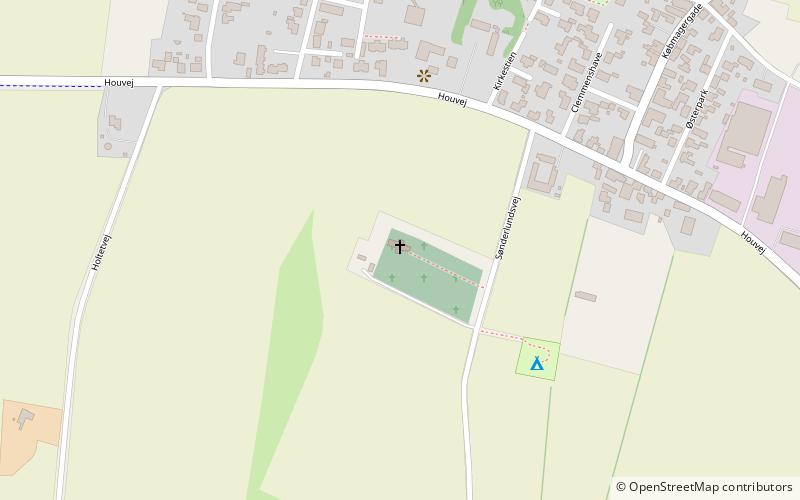 Ulsted Kirke location map