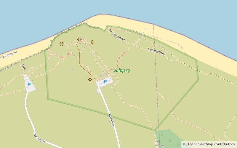 Bulbjerg location map
