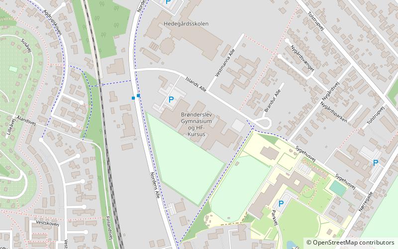 Brønderslev Gymnasium og HF location map