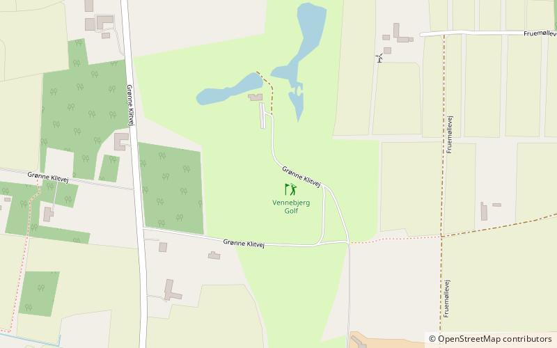 Vennebjerg Golf location map