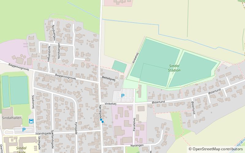 Sindal Tennisklub location map