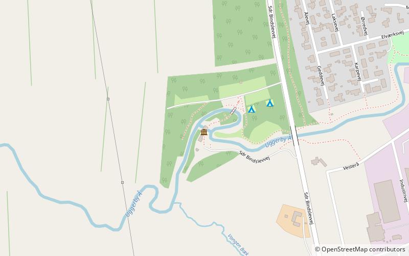 Gamle Elværk location map
