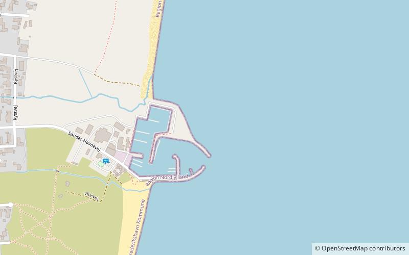 Aalbæk Havn location map