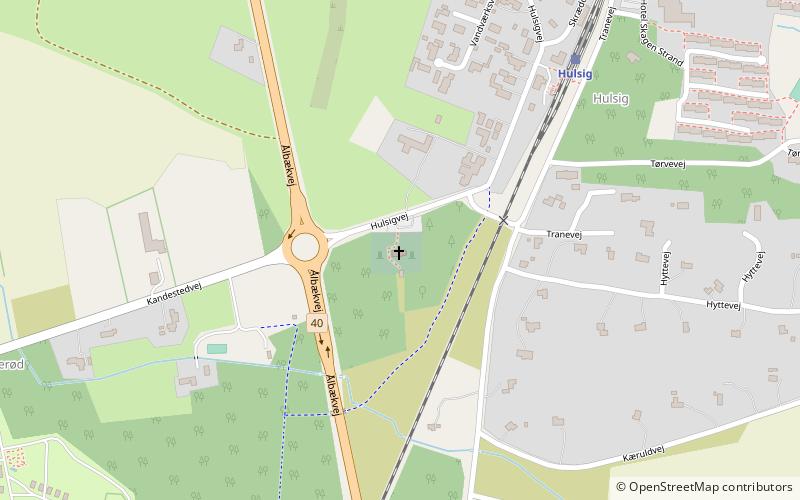 Hulsig Kirke location map