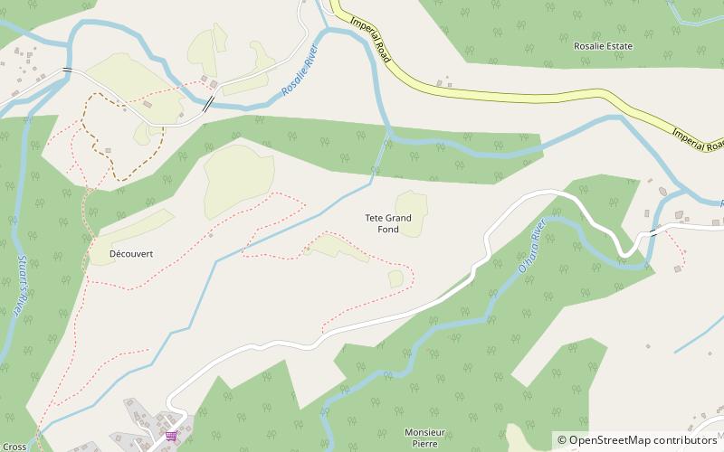 Rosalie location map