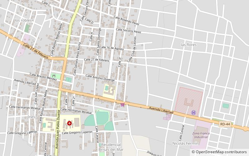 Pedernales location map