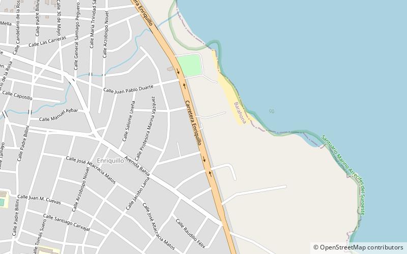 Santa Cruz de Barahona location map