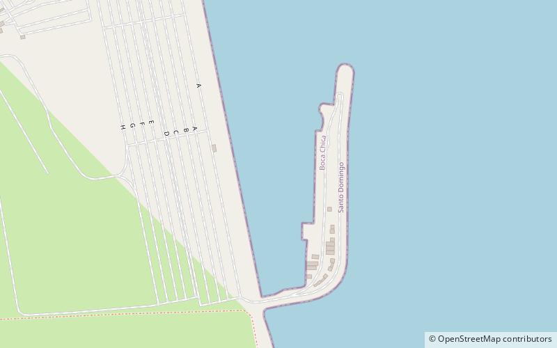 Multimodal Caucedo Port location map